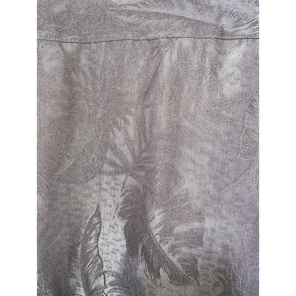 Vintage Batik green casual button down shirt. Size XXL - Picture 4 of 6